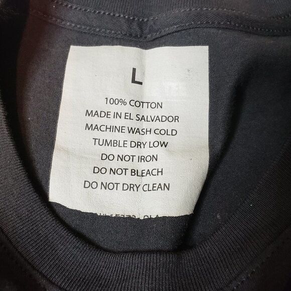 Florida Georgia Line Black Concert T Shirt 2015 Tour size L large Anything Goes - Picture 8 of 13